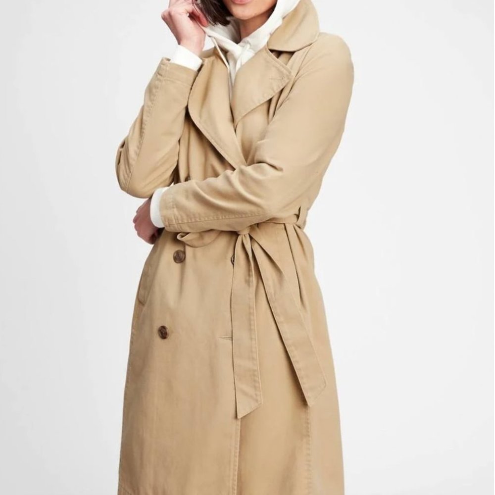 GAP Woman - Khaki Trench Coat